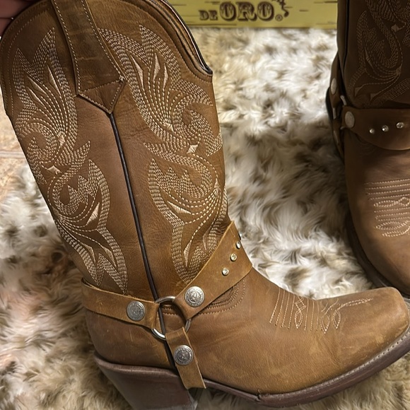 Woman’s Cowboy boots Pluma de oros - Picture 3 of 16